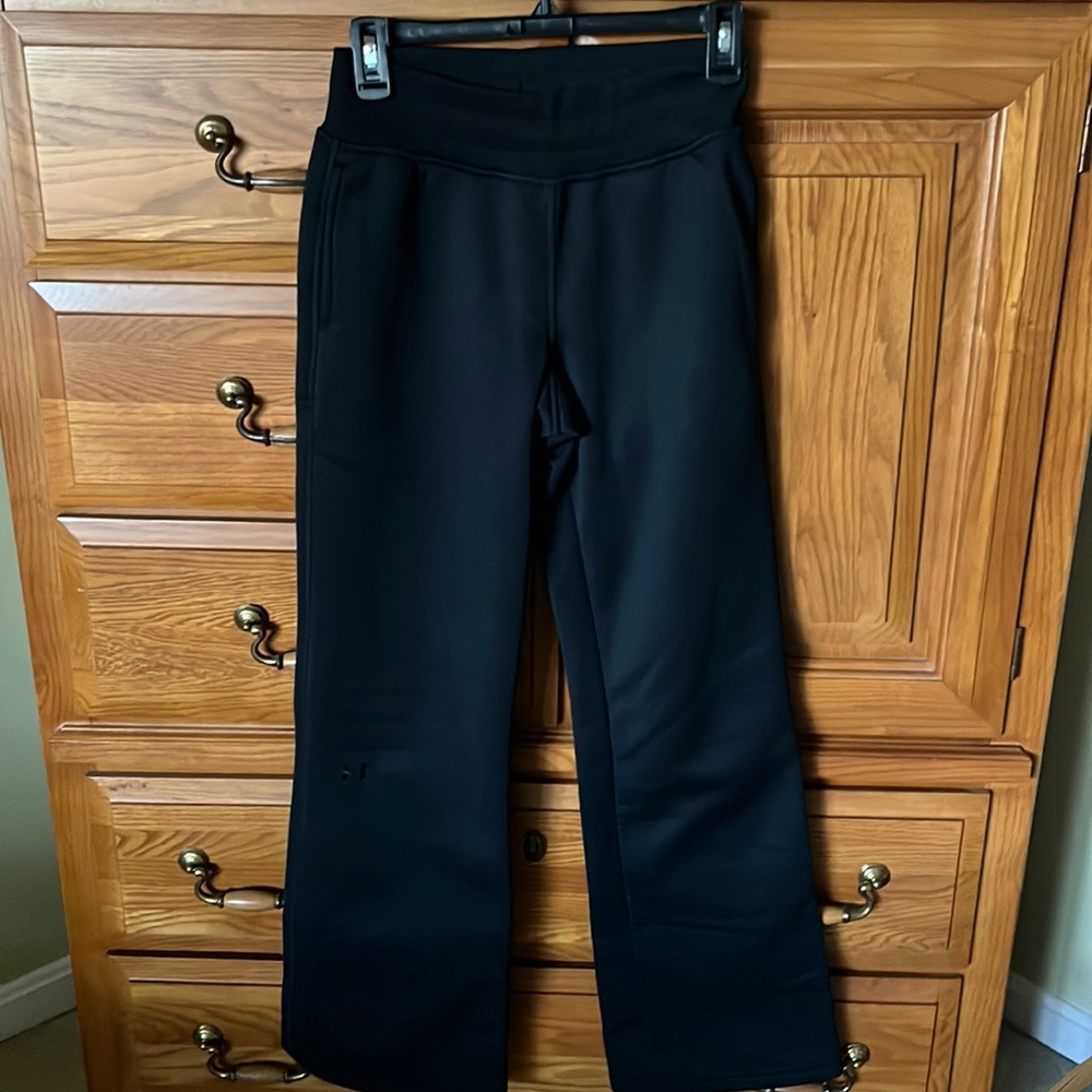 Black Under Armor sweat pants